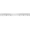 Mexen Flat M01 cover for linear drain 60 cm, inox - 1020060