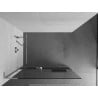 Mexen Kioto+ L shower wall with Walk-in shelf 120 x 200 cm, transparent, chrome - 800-120-123-01-00