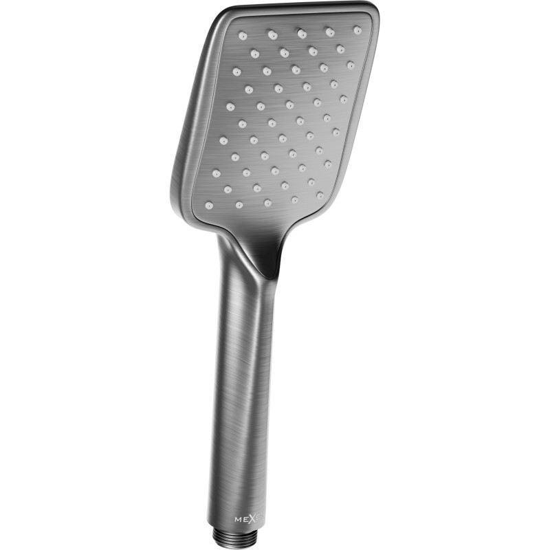 Mexen R-62 1-function shower handle, brushed gun gray - 79562-66