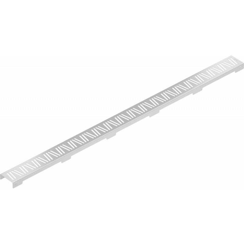 Mexen Flat M22 cover for linear drain 100 cm, inox - 1029100