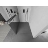 Mexen Kioto+ shower screen with shelf Walk-in 140 x 200 cm, mirror, gun metal - 800-140-121-95-50