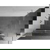 Mexen Kioto+ Walk-in Shower Wall with Shelf 110 x 200 cm, Mirror, Brushed Nickel - 800-110-121-97-50