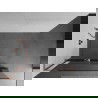 Mexen Kioto+ L Walk-in Shower Screen with Shelf 85 x 200 cm, Transparent, Rose Gold - 800-085-123-60-00