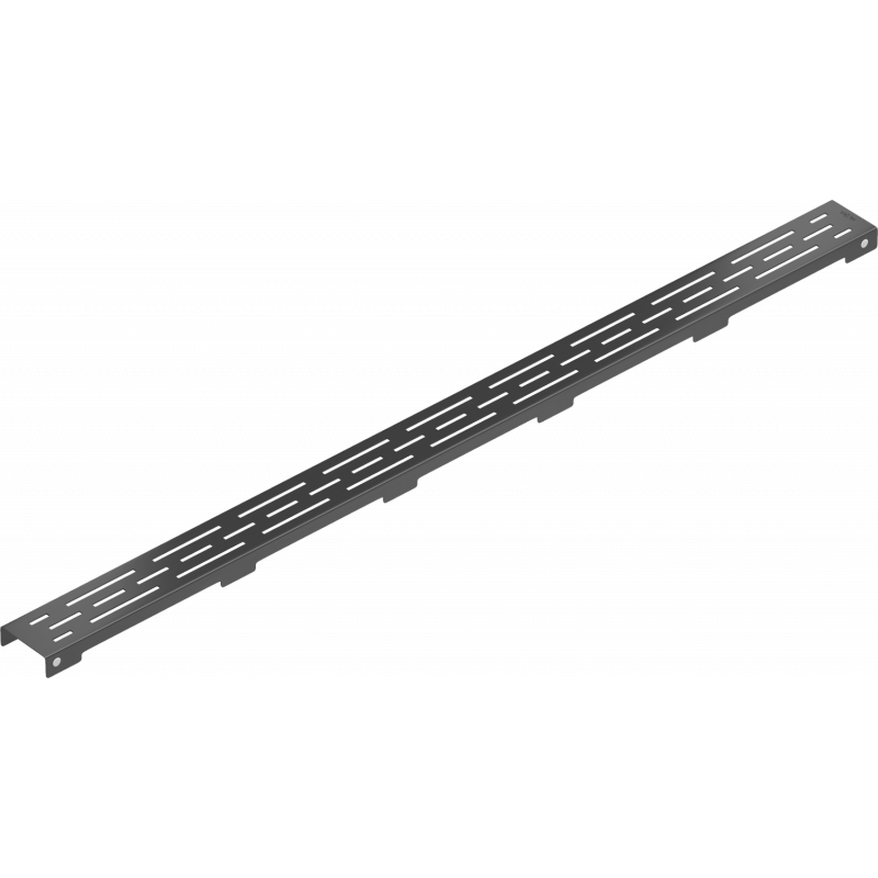 Mexen Flat M01 linear drain cover 100 cm, black - 1720100