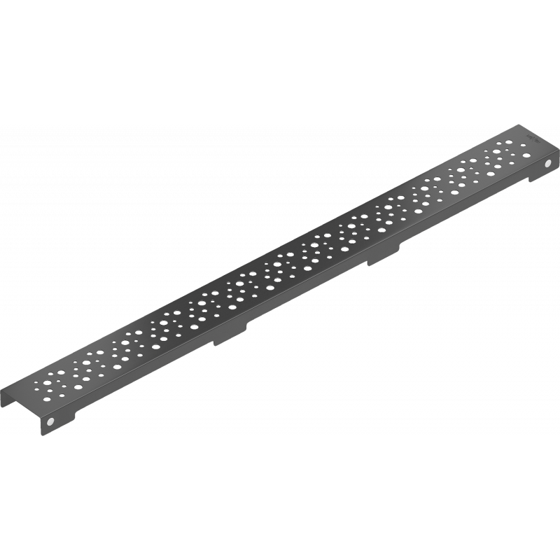 Mexen Flat M12 cover for linear drain 60 cm, black - 1721060