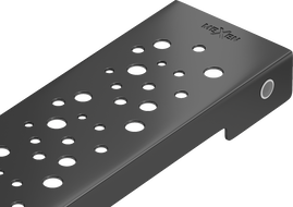 Mexen M12 linear drain cover 80 cm, Black - 1721080