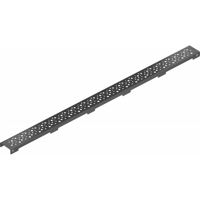 Mexen Flat M12 Cover for Linear Drain 90 cm, Black - 1721090