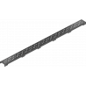 Mexen Flat M12 cover for linear drain 100 cm, black - 1721100