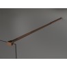 Mexen Kioto Walk-in Shower Screen 90 x 200 cm, Graphite 8 mm, Rose Gold - 800-090-101-60-40