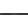 Mexen Flat M15 cover for linear drain 50 cm, black - 1724050