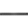 Mexen M15 linear drain cover 70 cm, Black - 1724070