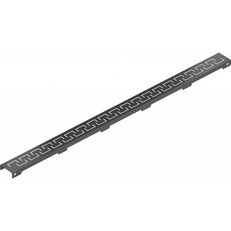 Mexen Flat M15 cover plate for linear drain 80 cm, black - 1724080