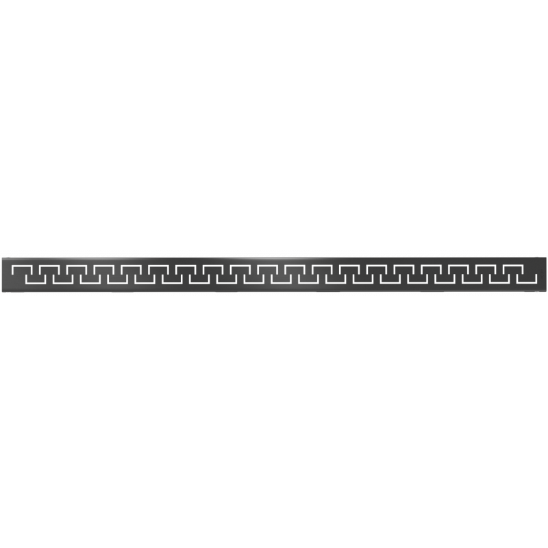 Mexen Flat M15 cover for linear drain 80 cm, black - 1724080