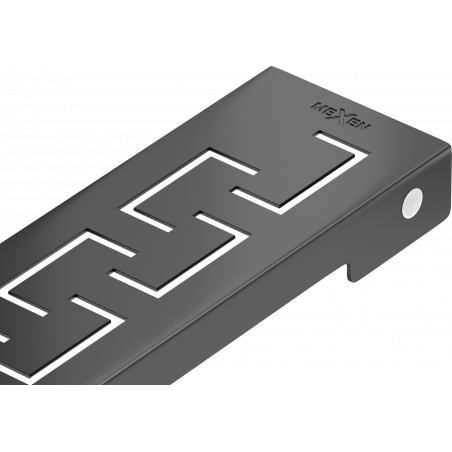 Mexen M15 linear drain cover 100 cm, Black - 1724100