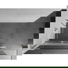 Mexen Kioto+ L Walk-in Shower Wall with Shelf 70 x 200 cm, Transparent/Frosted, Brushed Nickel - 800-070-123-97-35