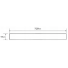 Mexen MGB linear drain cover 70 cm, Black Glass - 1026070