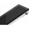 Mexen Flat MGB cover for linear drain 80 cm, black glass - 1026080