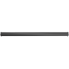 Mexen Flat MGB Trim for Linear Drain 100 cm, Black Glass - 1026100