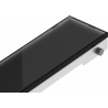 Mexen Flat MGB Trim for Linear Drain 100 cm, Black Glass - 1026100