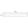 Mexen MGW linear drain cover 60 cm, White Glass - 1027060