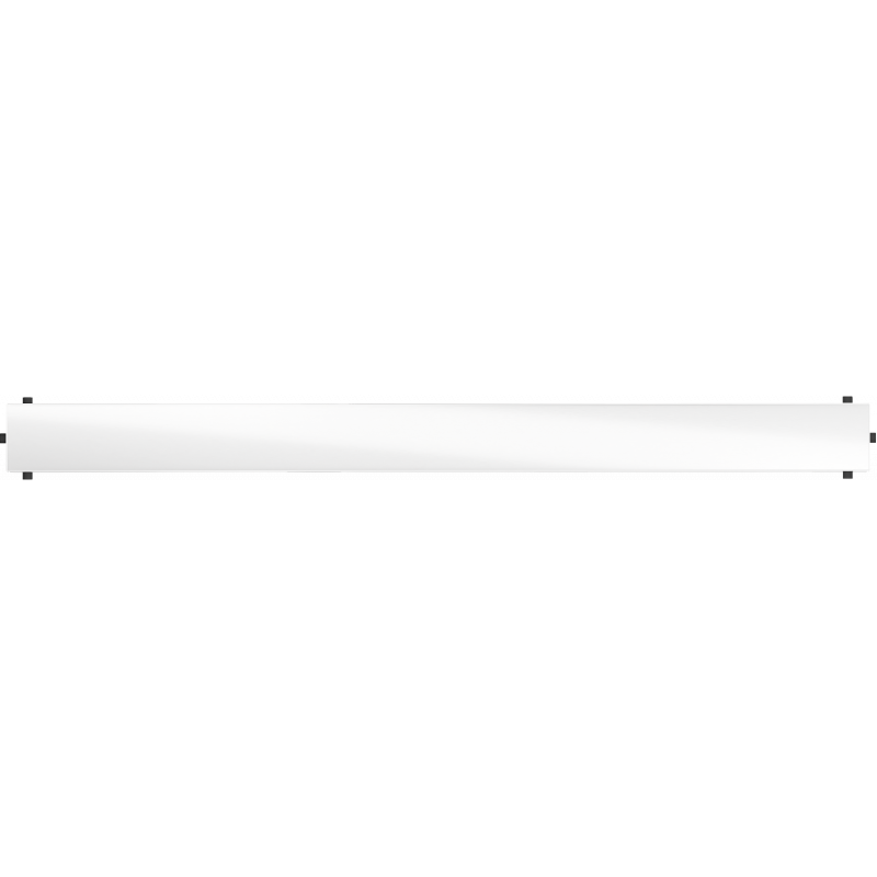 Mexen Flat MGW cover for linear drain 70 cm, white glass - 1027070