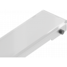 Mexen Flat MGW Mask for Linear Drain 90 cm, White Glass - 1027090