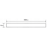 Mexen MGW linear drain cover 90 cm, White Glass - 1027090