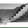 Mexen Kioto+ L Walk-in Shower Panel with Shelf 90 x 200 cm, Black Pattern, Chrome - 800-090-123-01-70