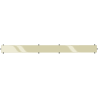 Mexen Flat M13 2-in-1 Cover for Linear Drain 50 cm, Gold - 1519050