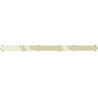 Mexen Flat M13 2-in-1 Cover for 100 cm Linear Drain, Gold - 1519100