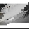 Mexen Kioto+ L Walk-in Shower Panel with Shelf 100 x 200 cm, Black Pattern, Gun Metal - 800-100-123-95-70