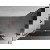 Mexen Kioto+ L Walk-in Shower Screen with Shelf 110 x 200 cm, graphite, brushed bronze - 800-110-123-65-40