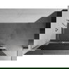 Mexen Kioto+ L shower wall with shelf Walk-in 70 x 200 cm, graphite, brushed nickel - 800-070-123-97-40