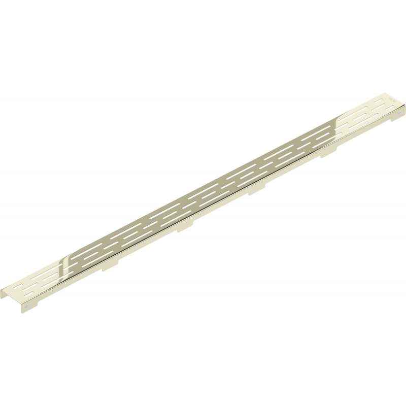 Mexen Flat M01 cover for linear drain 90 cm, gold - 1520090