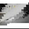 Mexen Kioto+ L Shower Wall with Walk-in Shelf 120 x 200 cm, Graphite, Gold - 800-120-123-50-40