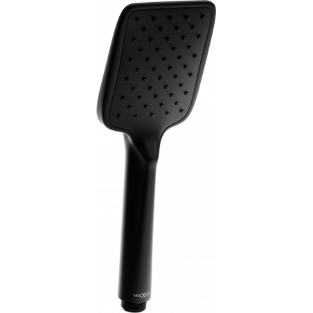 Mexen R-62 1-function shower head, black - 79562-70