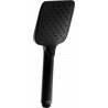 Mexen R-62 1-function shower head, black - 79562-70