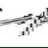 Mexen round washbasin half siphon, chrome - 79950-00