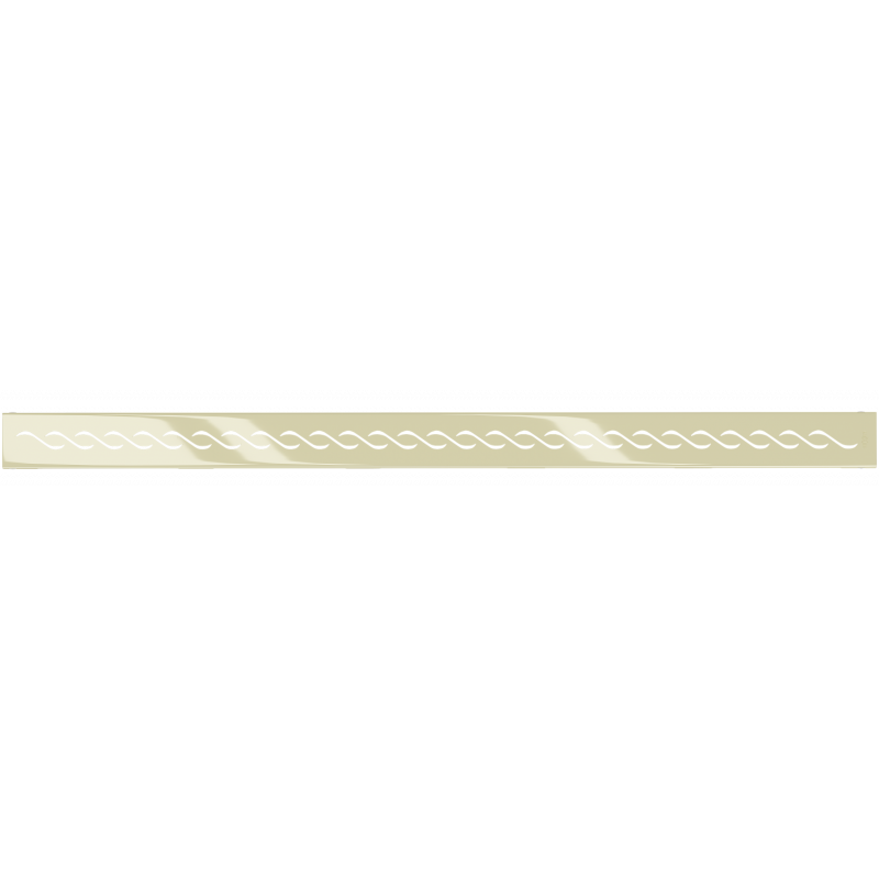Mexen Flat M18 mask for linear drain 60 cm, gold - 1523060