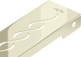 Mexen Flat M18 mask for linear drain 60 cm, gold - 1523060