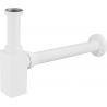 Mexen square washbasin bottle trap, white - 79960-20