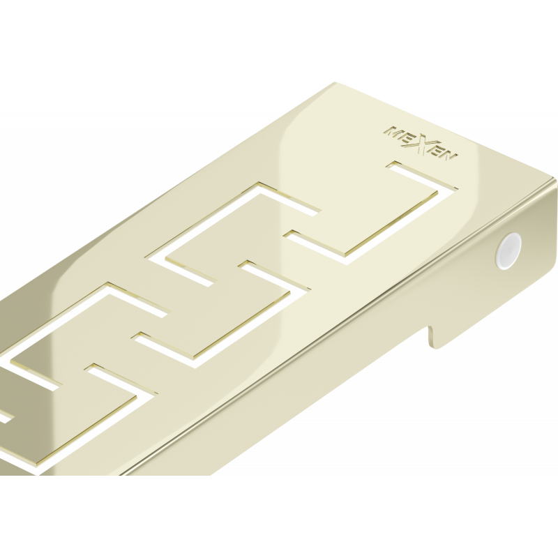 Mexen Flat M15 cover for linear drain 90 cm, gold - 1524090