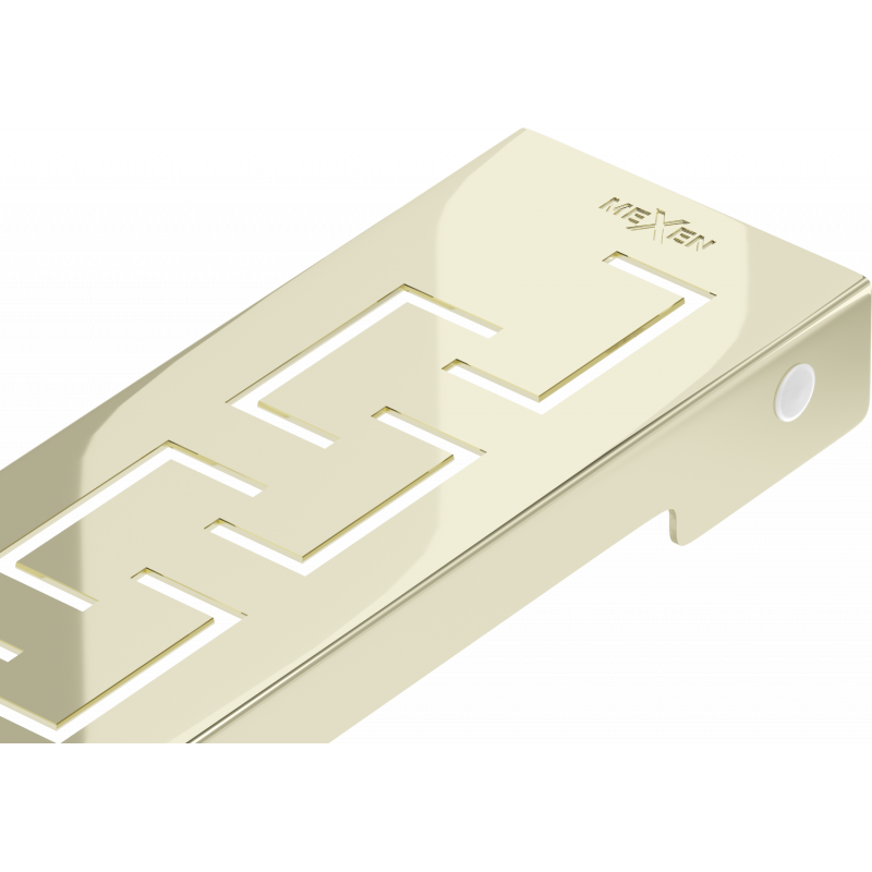 Mexen Flat M15 Linear Drain Cover 100 cm, Gold - 1524100