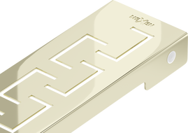 Mexen Flat M15 Linear Drain Cover 100 cm, Gold - 1524100