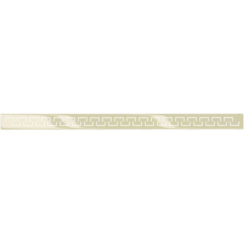 Mexen Flat M15 Linear Drain Cover 100 cm, Gold - 1524100