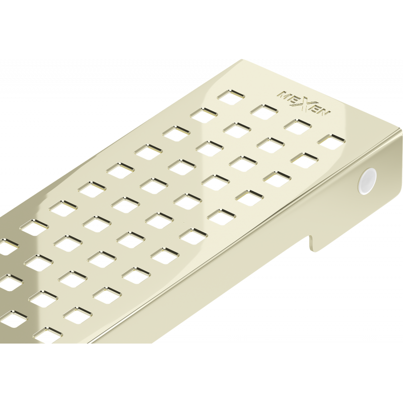 Mexen Flat M08 cover for linear drain 50 cm, gold - 1525050