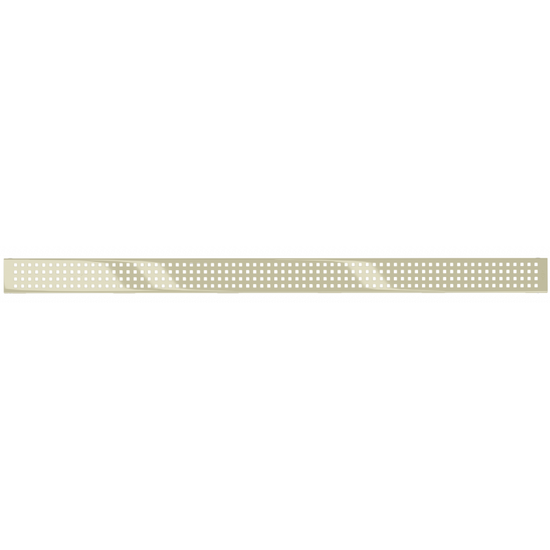 Mexen Flat M08 masking for linear drain 100 cm, gold - 1525100