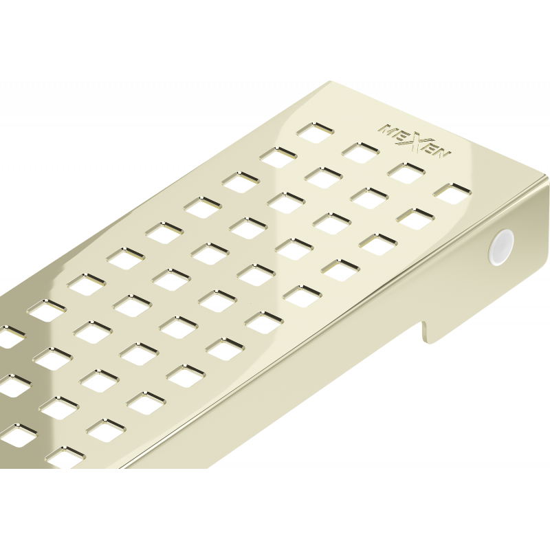 Mexen Flat M08 masking for linear drain 100 cm, gold - 1525100