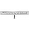 Mexen Flat M12 Linear Drain 60 cm, Inox - 1021060-15