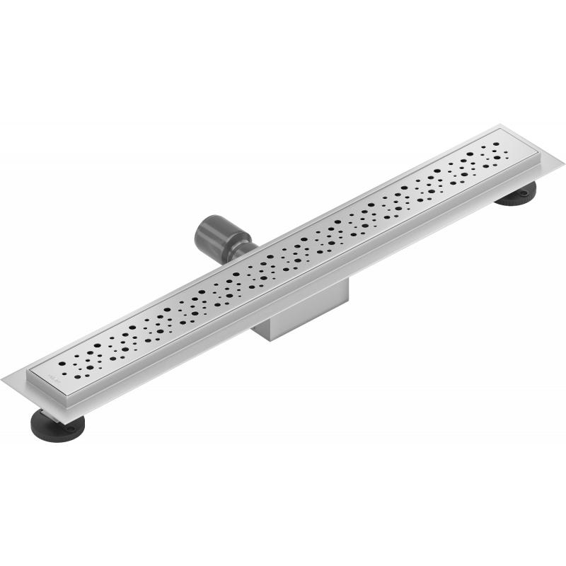 Mexen Flat M12 Linear Drain 60 cm, Inox - 1021060-15